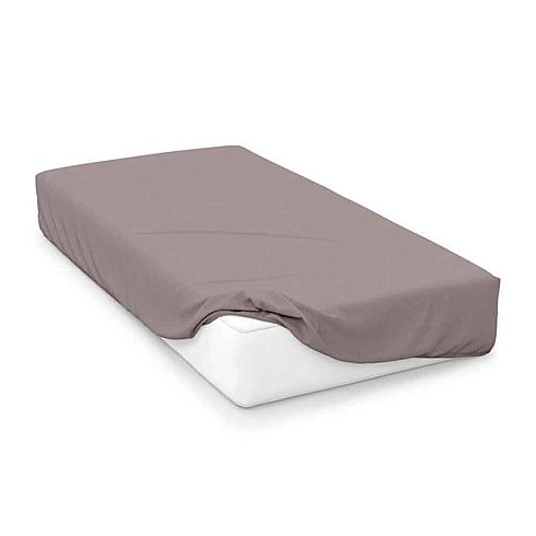 Pewter 15" Extra Deep Egyptian Cotton Fitted Sheets